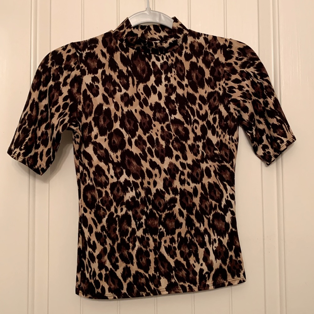Cheetah print top